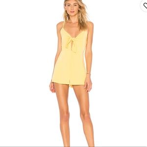 Yellow romper
